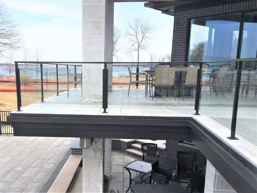 Glass Railing Installation